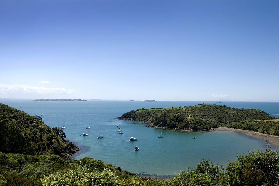 View from waiheke island